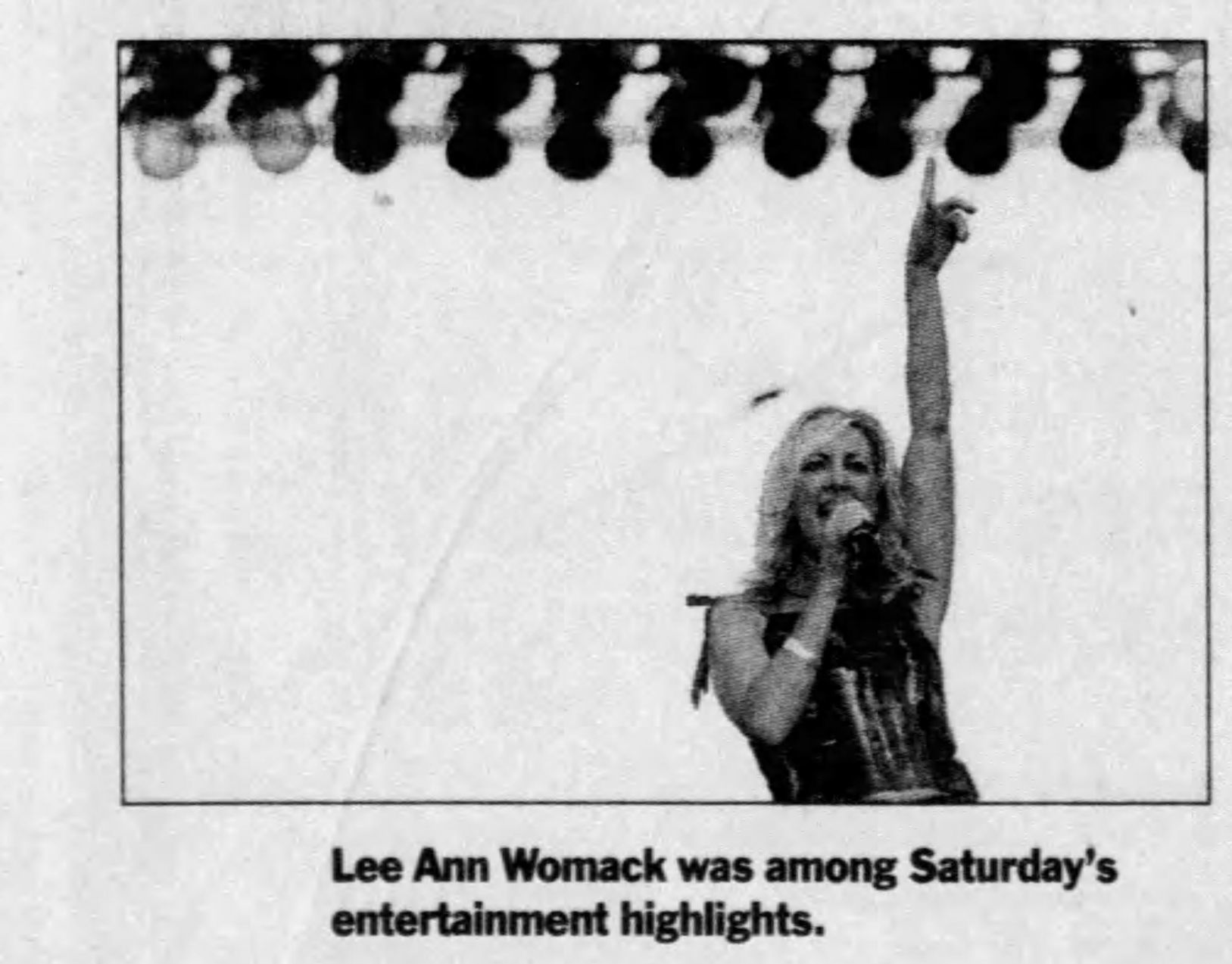 2001: Lee Ann Womack at Fair St. Louis